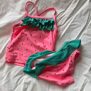Carter's Teal and Pink Swimsuit